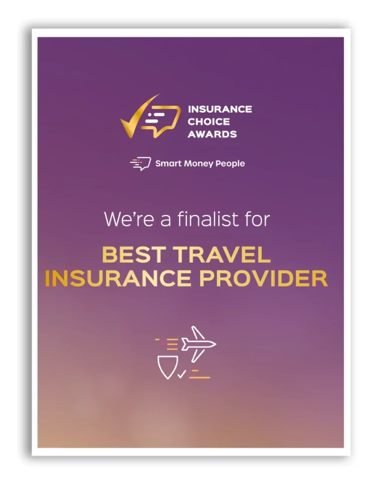 Covered2Go finalist for Best Travel Insurance Provider at the Insurance Choice Awards 2022