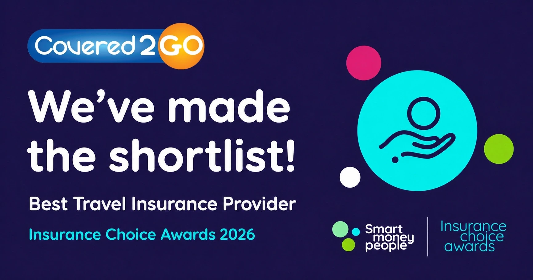 Covered2Go shortlisted in the 2026 Insurance Choice Awards